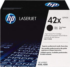 Hewlett-Packard - Black Toner Cartridge - Use with HP LaserJet 4250, 4350 - Benchmark Tooling