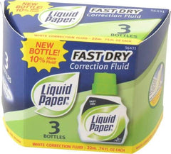 Paper Mate Liquid Paper - Fast Dry Correction Fluid - 22 ml - Benchmark Tooling