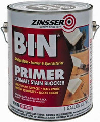 Zinsser - 1 Gal White Primer - 400 to 500 Sq Ft Coverage, 549 gL Content, Quick Drying - Benchmark Tooling