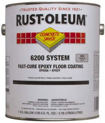 Rust-Oleum - 1 Gal Can Semi Gloss Dunes Tan Floor Coating - <250 g/L VOC Content - Benchmark Tooling