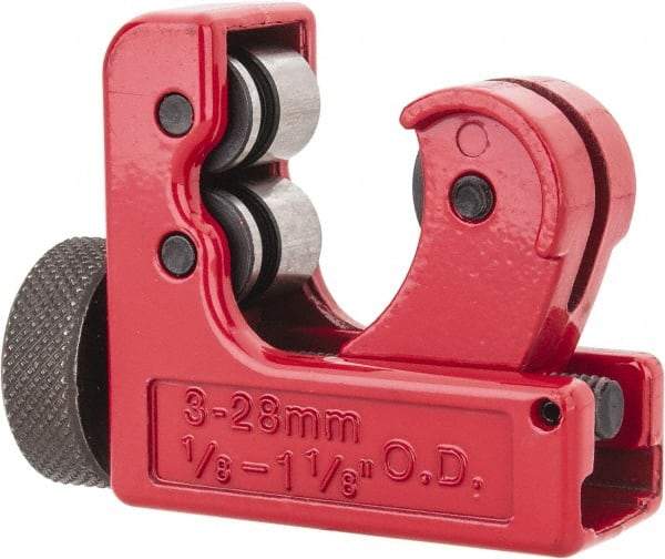 Value Collection - 1/8" to 1-1/8" Pipe Capacity, Tube Cutter - Cuts Copper - Benchmark Tooling