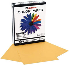 UNIVERSAL - 8-1/2" x 11" Goldenrod Copy Paper - Use with Laser Printers, Copiers, Offset Presses, Spirit Duplicators - Benchmark Tooling