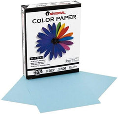 UNIVERSAL - 8-1/2" x 11" Blue Copy Paper - Use with Laser Printers, Copiers, Offset Presses, Spirit Duplicators - Benchmark Tooling