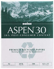 Boise - 8-1/2" x 11" White Copy Paper - Use with Laser Printers, High-Speed Copiers, Plain Paper Fax Machines - Benchmark Tooling