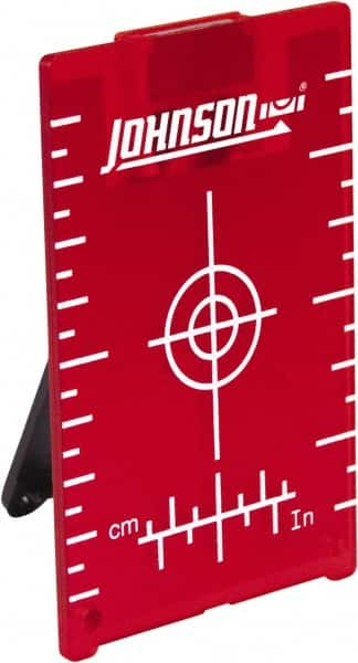 Johnson Level & Tool - Laser Level Magnetic Floor Target - Use With Laser Levels - Benchmark Tooling