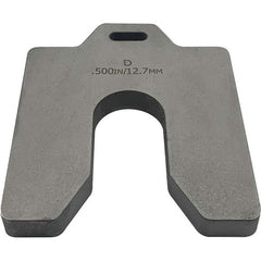 Maudlin Products - Metal Shim Stock Type: Slotted Shim Material: Stainless Steel - Benchmark Tooling