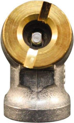 Milton - 150 Max psi Closed Check Zinc Air Chuck - Ball Foot Chuck, 1/4 FNPT - Benchmark Tooling