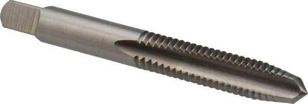 Union Butterfield - 5/16-18 UNC 3B 2 Flute Bright Finish High Speed Steel Straight Flute Standard Hand Tap - Plug, Right Hand Thread, 2-23/32" OAL, 1-1/8" Thread Length, H3 Limit, Oversize - Exact Industrial Supply