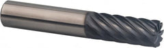 SGS - 16mm Diam, 32mm Length of Cut, 16mm Shank Diam, 92mm OAL, 9 Flute Solid Carbide Square End Mill - Benchmark Tooling