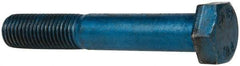 Metric Blue - M20x2.50mm Metric Coarse, 120mm Length Under Head Hex Head Cap Screw - Partially Threaded, Grade 10.9 Alloy Steel, 30mm Hex - Benchmark Tooling