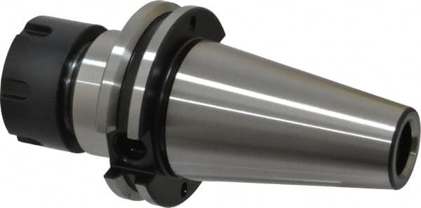 Parlec - 1mm to 16mm Capacity, 4.12" Projection, CAT40 Taper Shank, ER25 Collet Chuck - 6.81" OAL - Exact Industrial Supply