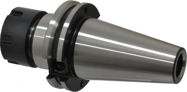 Parlec - 1mm to 16mm Capacity, 2.62" Projection, CAT40 Taper Shank, ER25 Collet Chuck - 5.31" OAL - Exact Industrial Supply