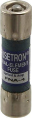 Cooper Bussmann - 250 VAC, 4 Amp, Time Delay Pin Indicator Fuse - Fuse Holder Mount, 1-1/2" OAL, 10 at 125 V kA Rating, 13/32" Diam - Benchmark Tooling