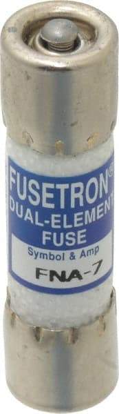 Cooper Bussmann - 125 VAC, 7 Amp, Time Delay Pin Indicator Fuse - Fuse Holder Mount, 1-1/2" OAL, 10 at AC kA Rating, 13/32" Diam - Benchmark Tooling