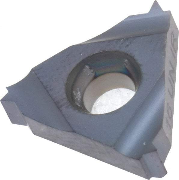 Carmex - 16IR Internal Right Hand 16 UN Laydown Threading Insert - Grade BMA, TiAlN Coated Carbide - Benchmark Tooling