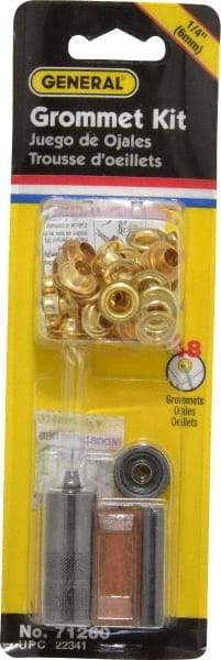 General - 52 Piece Grommet Kit - 1/4" ID - Benchmark Tooling