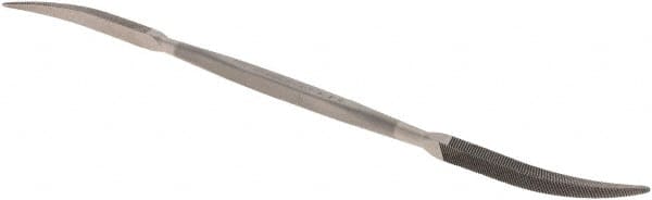 Grobet - 7" Riffler Precision Swiss Pattern File - Silversmith's Handle - Benchmark Tooling