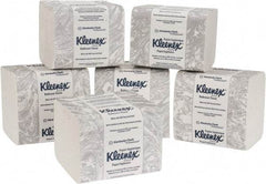 Kleenex - 4-1/2" Sheet Width, Single Sheet Pack Toilet Tissue - 250 Sheets per Roll, 2 Ply, White, Recycled Fiber - Benchmark Tooling