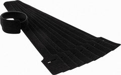 SpeedTech - 15" Long Black Nylon & Polyethylene Hook & Loop Strap - 50 Lb Tensile Strength - Benchmark Tooling