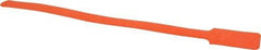 SpeedTech - 15" Long Orange Nylon & Polyethylene Hook & Loop Strap - 50 Lb Tensile Strength - Benchmark Tooling