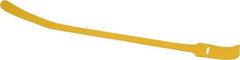 SpeedTech - 15" Long Yellow Nylon & Polyethylene Hook & Loop Strap - 50 Lb Tensile Strength - Benchmark Tooling