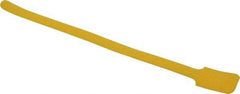 SpeedTech - 11" Long Yellow Nylon & Polyethylene Hook & Loop Strap - 40 Lb Tensile Strength - Benchmark Tooling