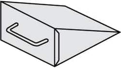 NMC - 10" Wide x 6" High x 8" Deep, Steel Wheel Chock - Benchmark Tooling