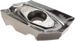 Iscar - HM90 AXCR150504 P Grade IC28 Carbide Milling Insert - Uncoated, 0.1969" Thick, 0.4mm Corner Radius - Benchmark Tooling