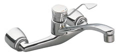 Moen - Wall Mount, Kitchen Faucet with Spray - One Handle, Lever Handle, Standard Spout - Benchmark Tooling