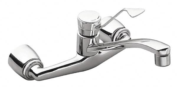 Moen - Wall Mount, Kitchen Faucet without Spray - One Handle, Lever Handle, Standard Spout - Benchmark Tooling