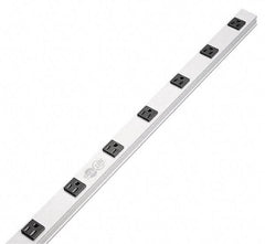 Tripp-Lite - 12 Outlets, 120 Volts, 15 Amps, 15' Cord, Power Outlet Strip - Raceway Mount, 5-15P NEMA Configuration, 36" Strip, cUL Listed, UL1363 - Benchmark Tooling