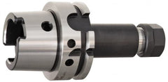 Kennametal - 2.03mm to 20.57mm Capacity, 90mm Projection, HSK40 Hollow Taper, ER32 Collet Chuck - 110mm OAL - Exact Industrial Supply