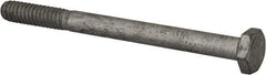 Armor Coat - 1/4-20 UNC, 3" Length Under Head Hex Head Cap Screw - Partially Threaded, Grade 8 Steel, 7/16" Hex - Benchmark Tooling