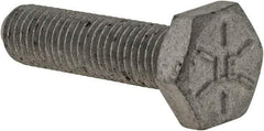 Armor Coat - 1/4-28 UNF, 1" Length Under Head Hex Head Cap Screw - Fully Threaded, Grade 8 Steel, 7/16" Hex - Benchmark Tooling