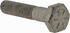 Armor Coat - 1/4-28 UNF, 1-1/4" Length Under Head Hex Head Cap Screw - Partially Threaded, Grade 8 Steel, 7/16" Hex - Benchmark Tooling