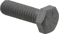 Armor Coat - 5/16-18 UNC, 1" Length Under Head Hex Head Cap Screw - Fully Threaded, Grade 8 Steel, 1/2" Hex - Benchmark Tooling