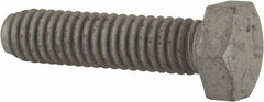 Armor Coat - 5/16-18 UNC, 1-1/4" Length Under Head Hex Head Cap Screw - Fully Threaded, Grade 8 Steel, 1/2" Hex - Benchmark Tooling