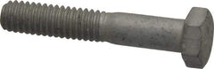 Armor Coat - 5/16-18 UNC, 1-3/4" Length Under Head Hex Head Cap Screw - Partially Threaded, Grade 8 Steel, 1/2" Hex - Benchmark Tooling