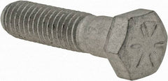 Armor Coat - 3/8-16 UNC, 1-1/2" Length Under Head Hex Head Cap Screw - Partially Threaded, Grade 8 Steel, 9/16" Hex - Benchmark Tooling