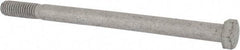 Armor Coat - 3/8-16 UNC, 5-1/2" Length Under Head Hex Head Cap Screw - Partially Threaded, Grade 8 Steel, 9/16" Hex - Benchmark Tooling