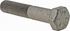 Armor Coat - 3/8-24 UNF, 2" Length Under Head Hex Head Cap Screw - Partially Threaded, Grade 8 Steel, 9/16" Hex - Benchmark Tooling