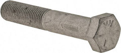 Armor Coat - 3/8-24 UNF, 2-1/4" Length Under Head Hex Head Cap Screw - Partially Threaded, Grade 8 Steel, 9/16" Hex - Benchmark Tooling