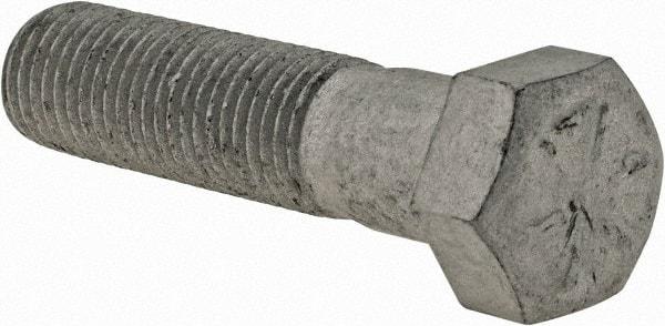Armor Coat - 7/16-20 UNF, 1-3/4" Length Under Head Hex Head Cap Screw - Partially Threaded, Grade 8 Steel, 5/8" Hex - Benchmark Tooling