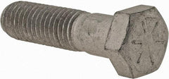 Armor Coat - 1/2-13 UNC, 2" Length Under Head Hex Head Cap Screw - Partially Threaded, Grade 8 Steel, 3/4" Hex - Benchmark Tooling