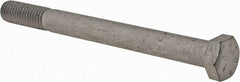 Armor Coat - 1/2-13 UNC, 5-1/2" Length Under Head Hex Head Cap Screw - Partially Threaded, Grade 8 Steel, 3/4" Hex - Benchmark Tooling