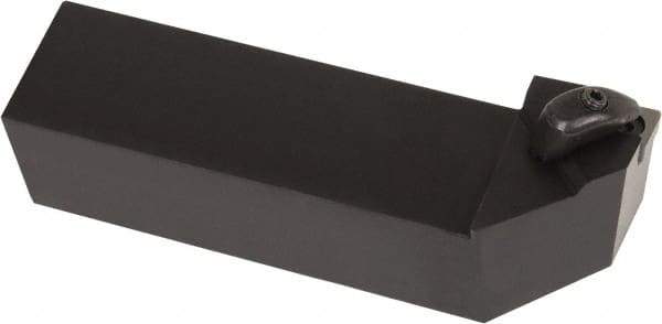 Kennametal - DCLN, Right Hand Cut, 5° Lead Angle, 1-1/2" Shank Height x 1-1/2" Shank Width, Negative Rake Indexable Turning Toolholder - 6" OAL, CN..43. Insert Compatibility, Series Kenclamp - Benchmark Tooling