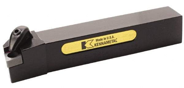 Kennametal - DCLN, Left Hand Cut, 5° Lead Angle, 32mm Shank Height x 25mm Shank Width, Negative Rake Indexable Turning Toolholder - 170mm OAL, CN..1606.. Insert Compatibility, Series Kenclamp - Benchmark Tooling