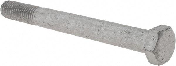 Armor Coat - 5/8-11 UNC, 6" Length Under Head Hex Head Cap Screw - Partially Threaded, Grade 8 Steel, 15/16" Hex - Benchmark Tooling
