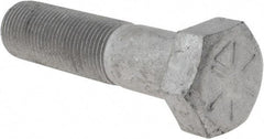 Armor Coat - 3/4-16 UNF, 3" Length Under Head Hex Head Cap Screw - Partially Threaded, Grade 8 Steel, 1-1/8" Hex - Benchmark Tooling