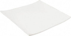 Made in USA - 12" Long, 12" Wide, 0.093" Thick, Neoprene Rubber Foam Sheet - 50 to 60 Durometer, White, -20 to 170°F, 900 psi Tensile Strength, Stock Length - Benchmark Tooling